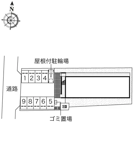 ★手数料０円★京都市山科区西野櫃川町　月極駐車場（LP）